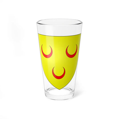 Blason de la ville de Crèvecœur-sur-lEscaut 59 Nord-France (France) (Coat of Arms) Pint Glass 16oz - Go Mug Yourself
