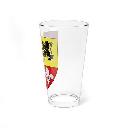 Blason de la ville de Deûlémont 59 Nord-France (France) (Coat of Arms) Pint Glass 16oz - Go Mug Yourself