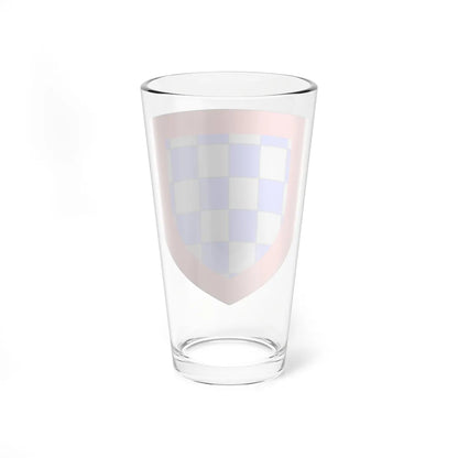Blason de la ville de Drincham 59 Nord-France (France) (Coat of Arms) Pint Glass 16oz - Go Mug Yourself