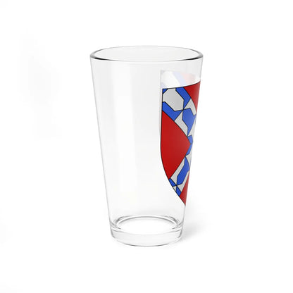 Blason de la ville de Eecke 59 Nord-France (France) (Coat of Arms) Pint Glass 16oz - Go Mug Yourself