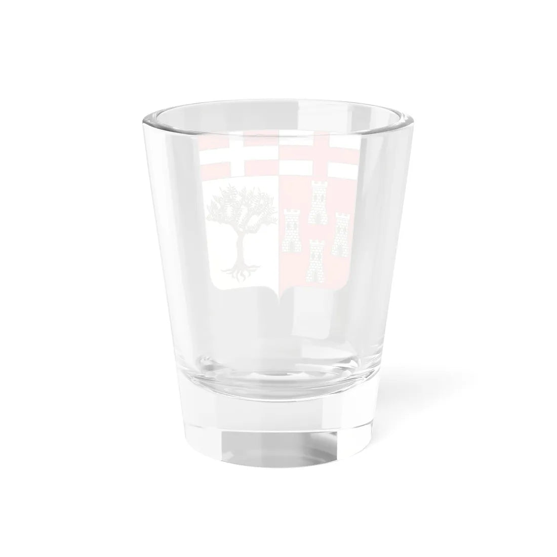 Blason de la ville Imperia Italie (Italy) (Coat of Arms) Shot Glass 1.5oz - Go Mug Yourself