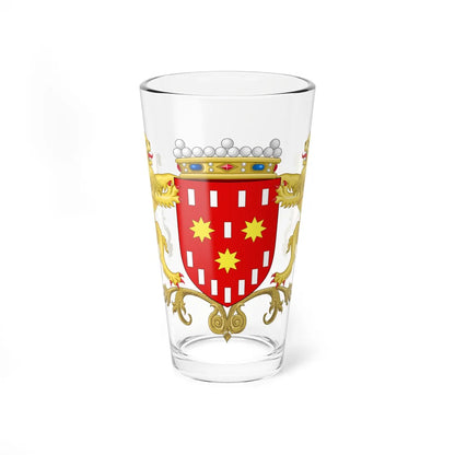 Blason DE Pinte (Belgium) (Coat of Arms) Pint Glass 16oz 16oz - Go Mug Yourself