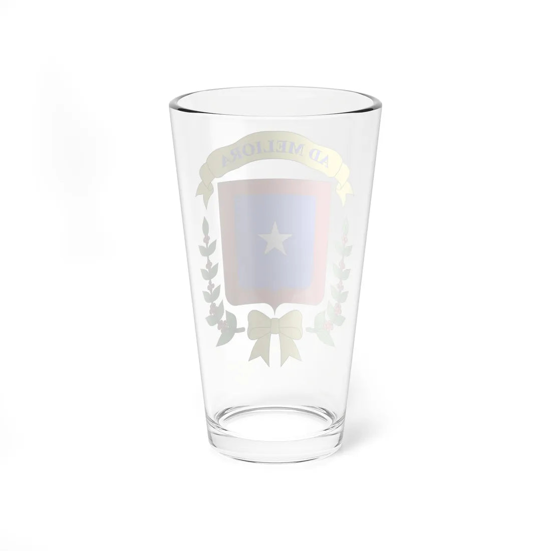 Blason de San José Costa Rica (Costa Rica) (Coat of Arms) Pint Glass 16oz - Go Mug Yourself