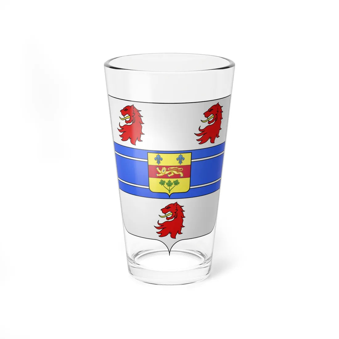 Blason de Sir Joseph-Adolphe Chapleau (Canada) (Coat of Arms) Pint Glass 16oz 16oz - Go Mug Yourself