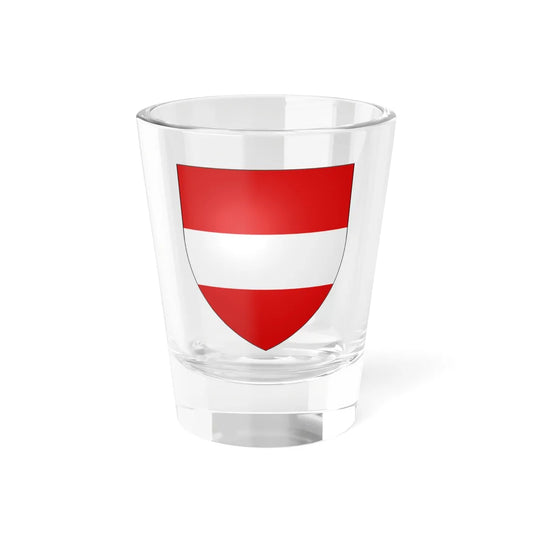 Blason de Vianden (Luxembourg) (Coat of Arms) Shot Glass 1.5oz 1.5oz - Go Mug Yourself