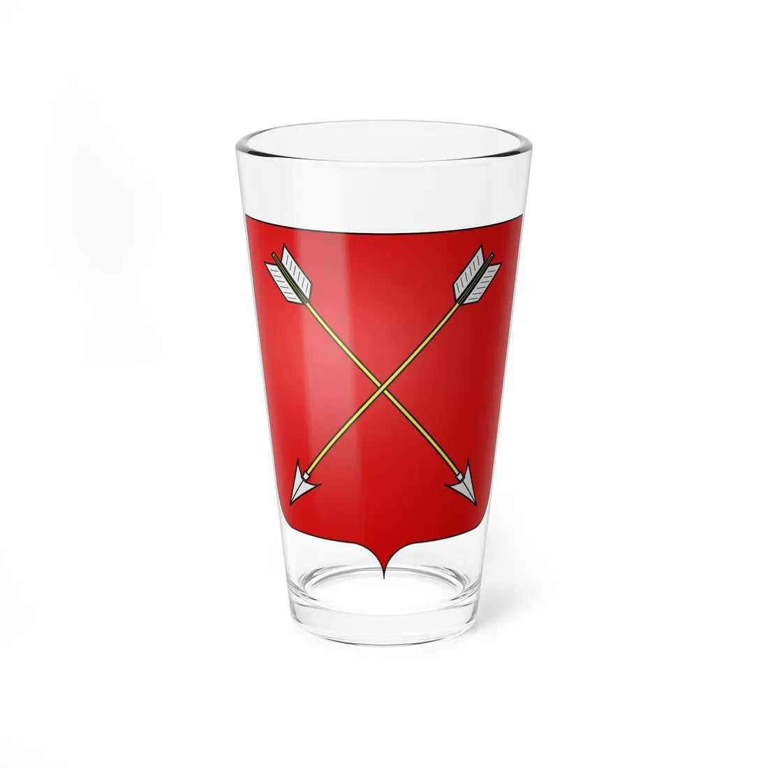 Blason de Virton (Belgium) (Coat of Arms) Pint Glass 16oz 16oz - Go Mug Yourself