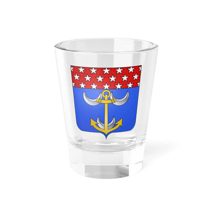 Blason Denis Decrès 1766-1820 duc Decrès (France) (Coat of Arms) Shot Glass 1.5oz 1.5oz - Go Mug Yourself