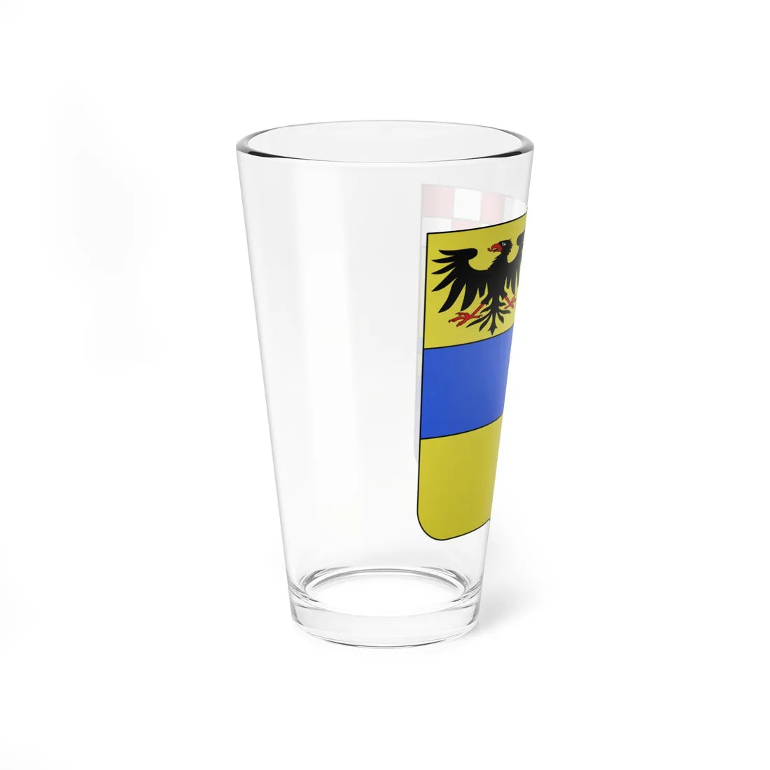 Blason Dilbeek (Belgium) (Coat of Arms) Pint Glass 16oz - Go Mug Yourself