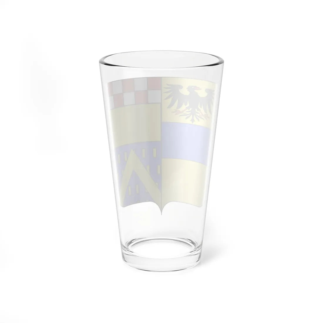 Blason Dilbeek (Belgium) (Coat of Arms) Pint Glass 16oz - Go Mug Yourself