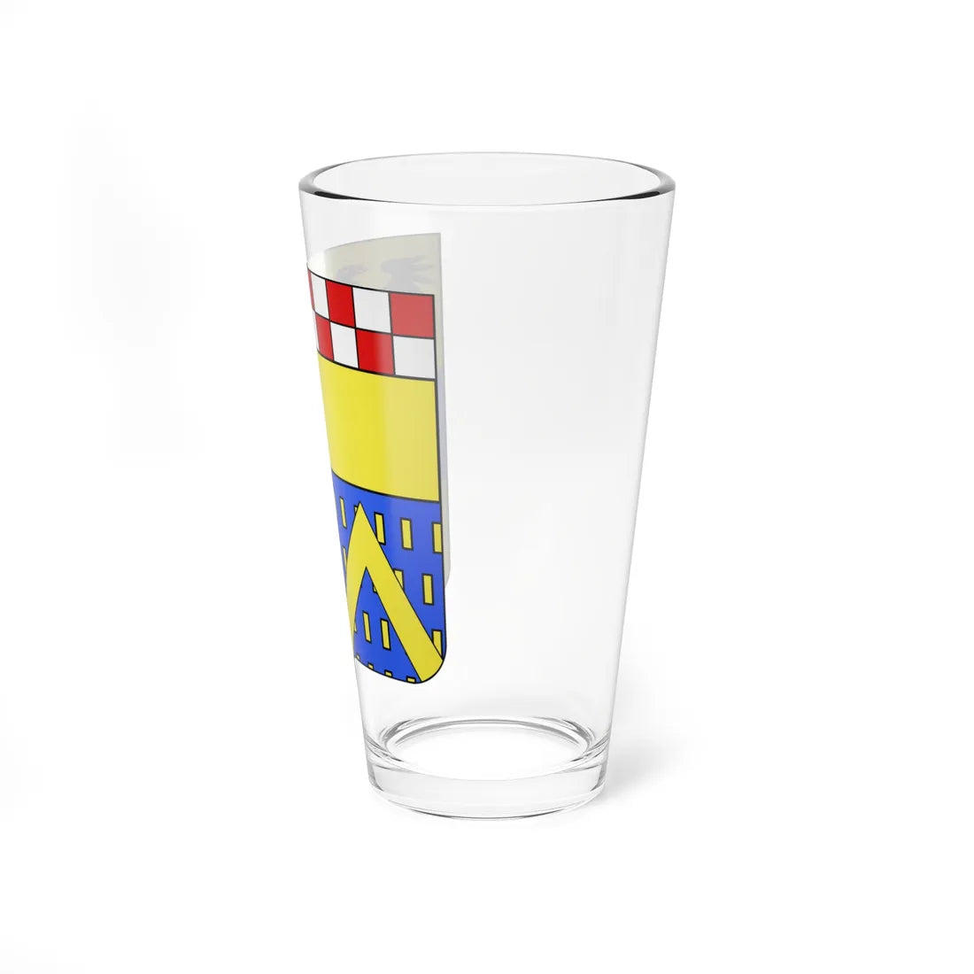 Blason Dilbeek (Belgium) (Coat of Arms) Pint Glass 16oz - Go Mug Yourself