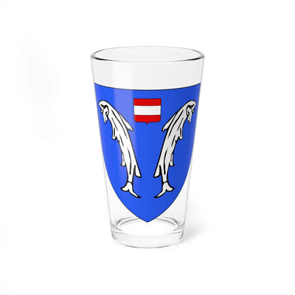 Blason Doische (Belgium) (Coat of Arms) Pint Glass 16oz 16oz - Go Mug Yourself