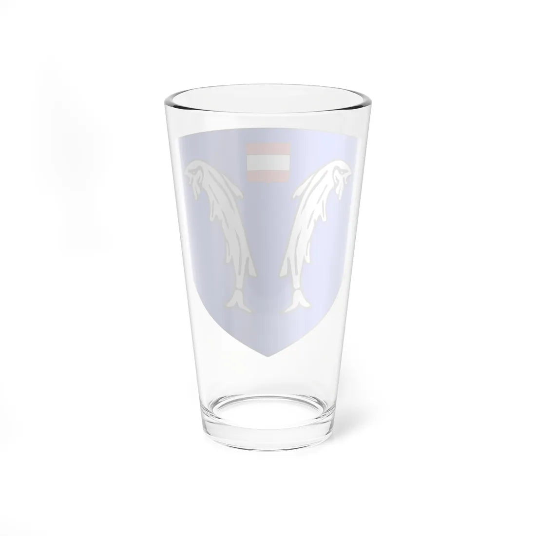 Blason Doische (Belgium) (Coat of Arms) Pint Glass 16oz - Go Mug Yourself