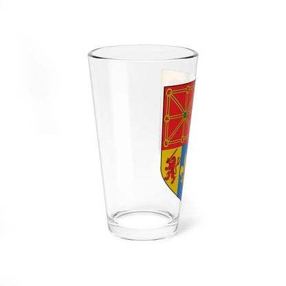 Blason département des Pyrénées-Atlantiques (Spain) (Coat of Arms) Pint Glass 16oz - Go Mug Yourself