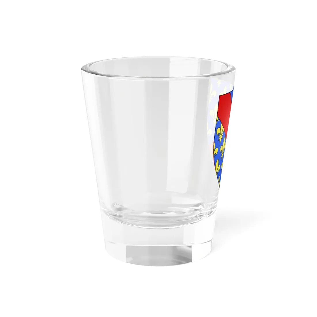 Blason département fr Allier (France) (Coat of Arms) Shot Glass 1.5oz - Go Mug Yourself