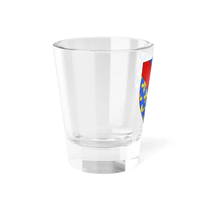 Blason département fr Allier (France) (Coat of Arms) Shot Glass 1.5oz - Go Mug Yourself