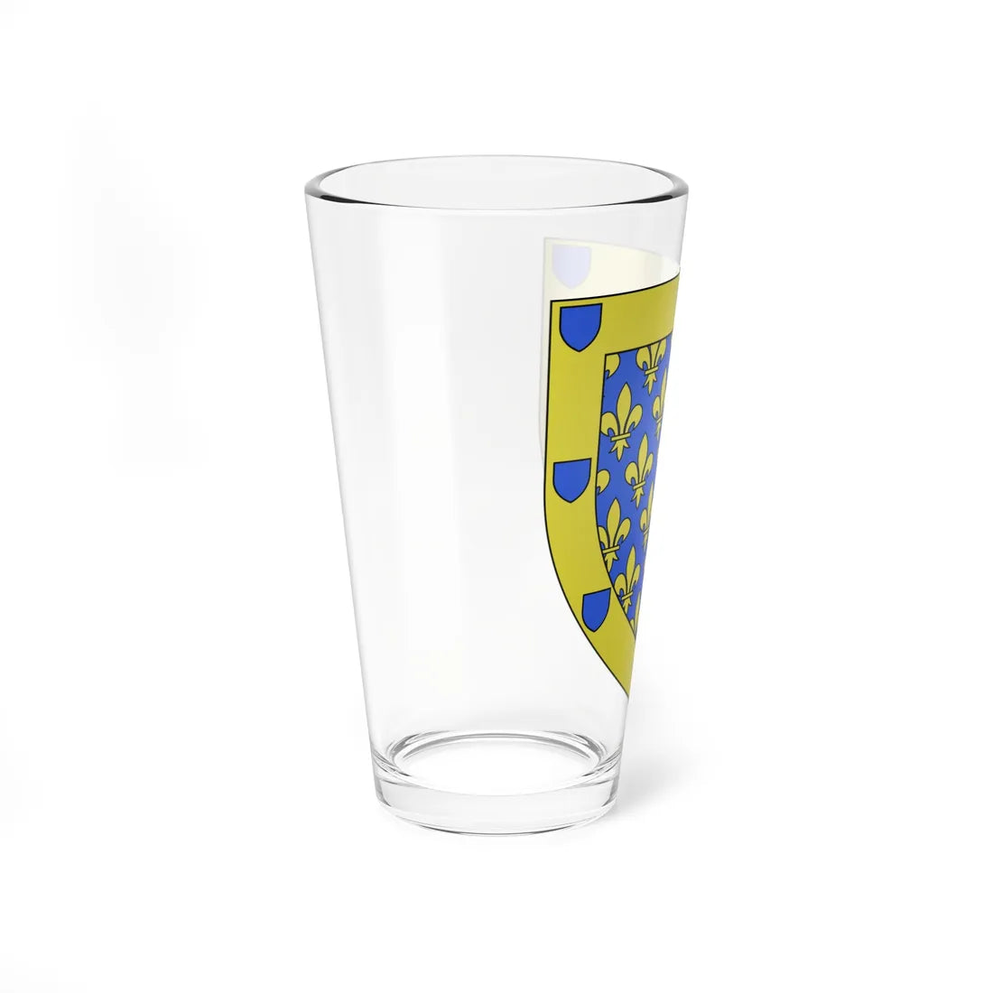 Blason département fr Ardèche (France) (Coat of Arms) Pint Glass 16oz - Go Mug Yourself