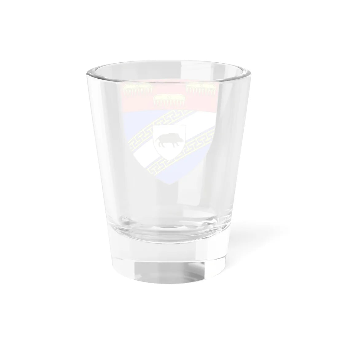 Blason département fr Ardennes (France) (Coat of Arms) Shot Glass 1.5oz - Go Mug Yourself