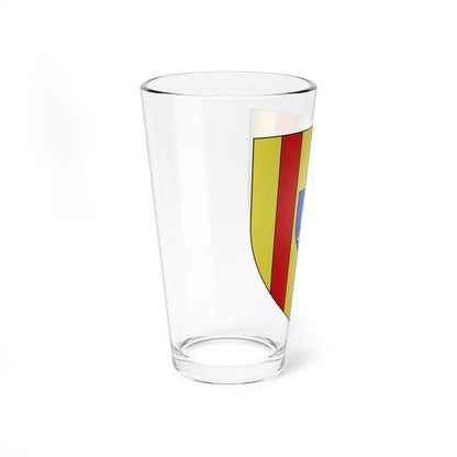 Blason département fr Ariège (France) (Coat of Arms) Pint Glass 16oz - Go Mug Yourself