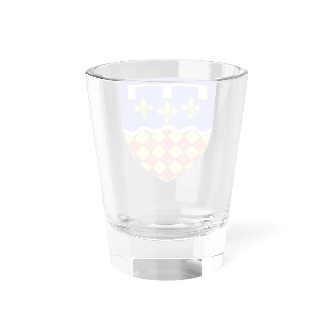 Blason département fr Charente (France) (Coat of Arms) Shot Glass 1.5oz - Go Mug Yourself