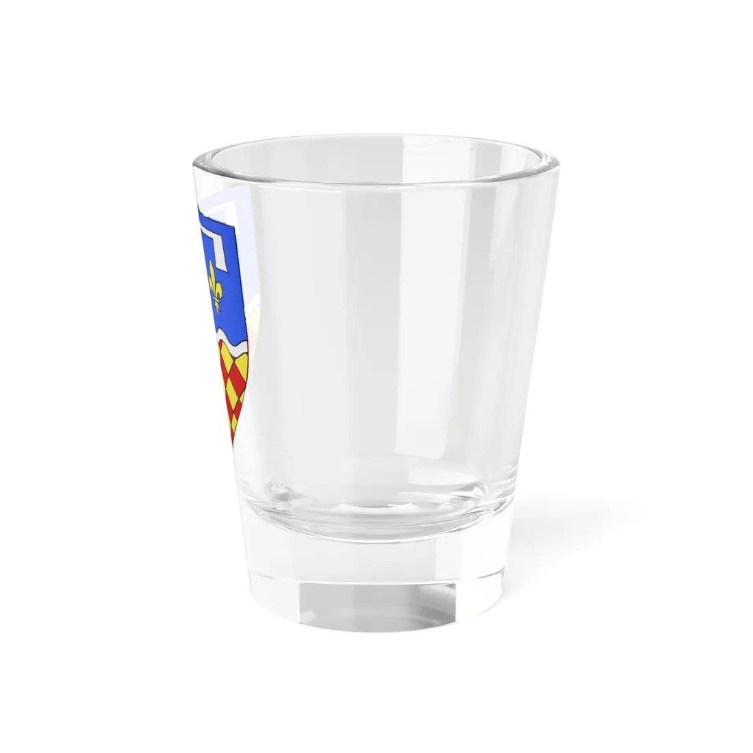 Blason département fr Charente (France) (Coat of Arms) Shot Glass 1.5oz - Go Mug Yourself
