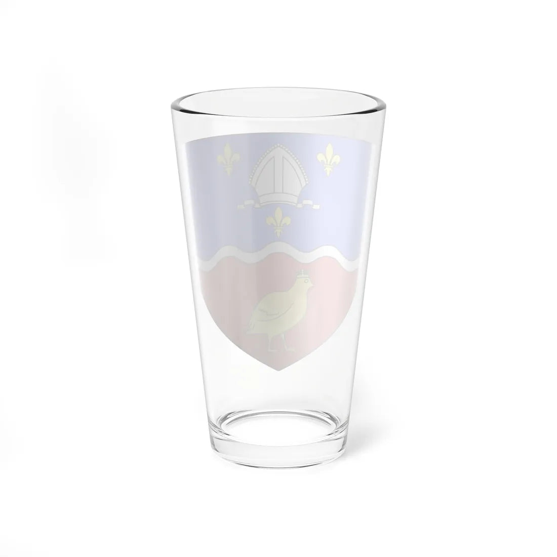Blason département fr Charente-Maritime (France) (Coat of Arms) Pint Glass 16oz - Go Mug Yourself