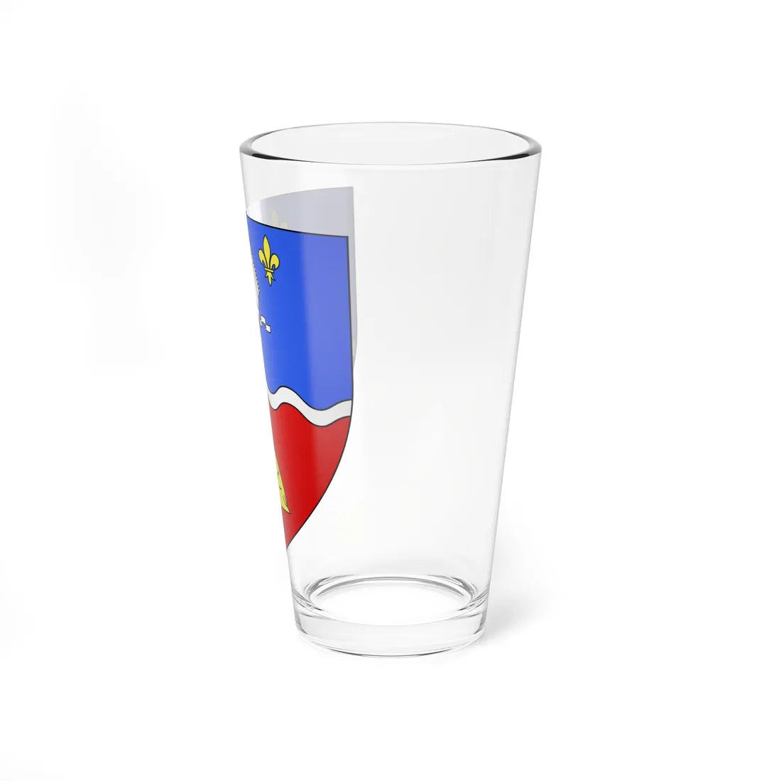 Blason département fr Charente-Maritime (France) (Coat of Arms) Pint Glass 16oz - Go Mug Yourself