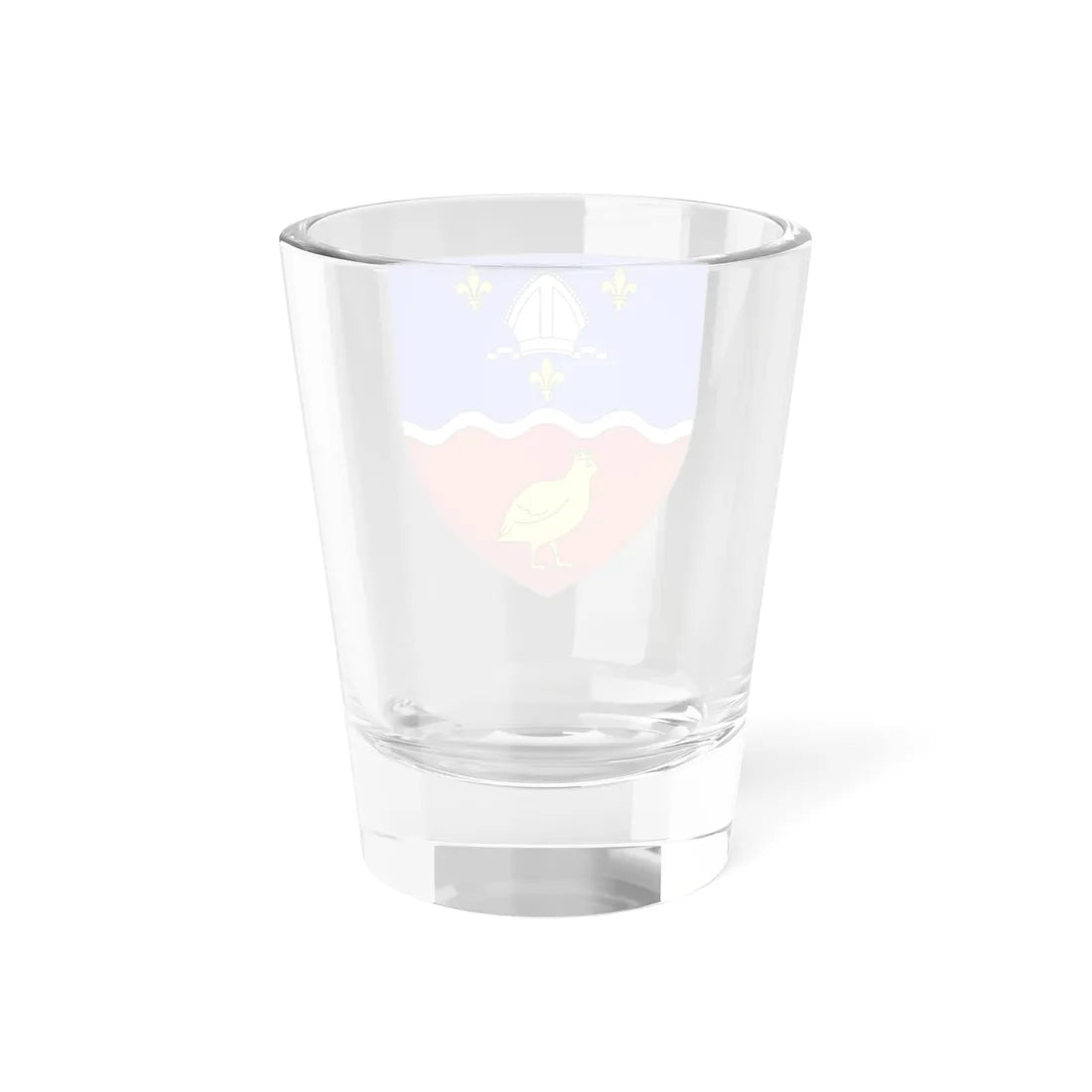 Blason département fr Charente-Maritime (France) (Coat of Arms) Shot Glass 1.5oz - Go Mug Yourself