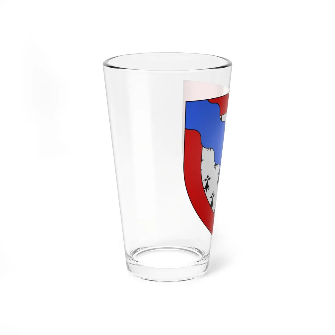 Blason département fr Corrèze proposé par Robert Louis (France) (Coat of Arms) Pint Glass 16oz - Go Mug Yourself