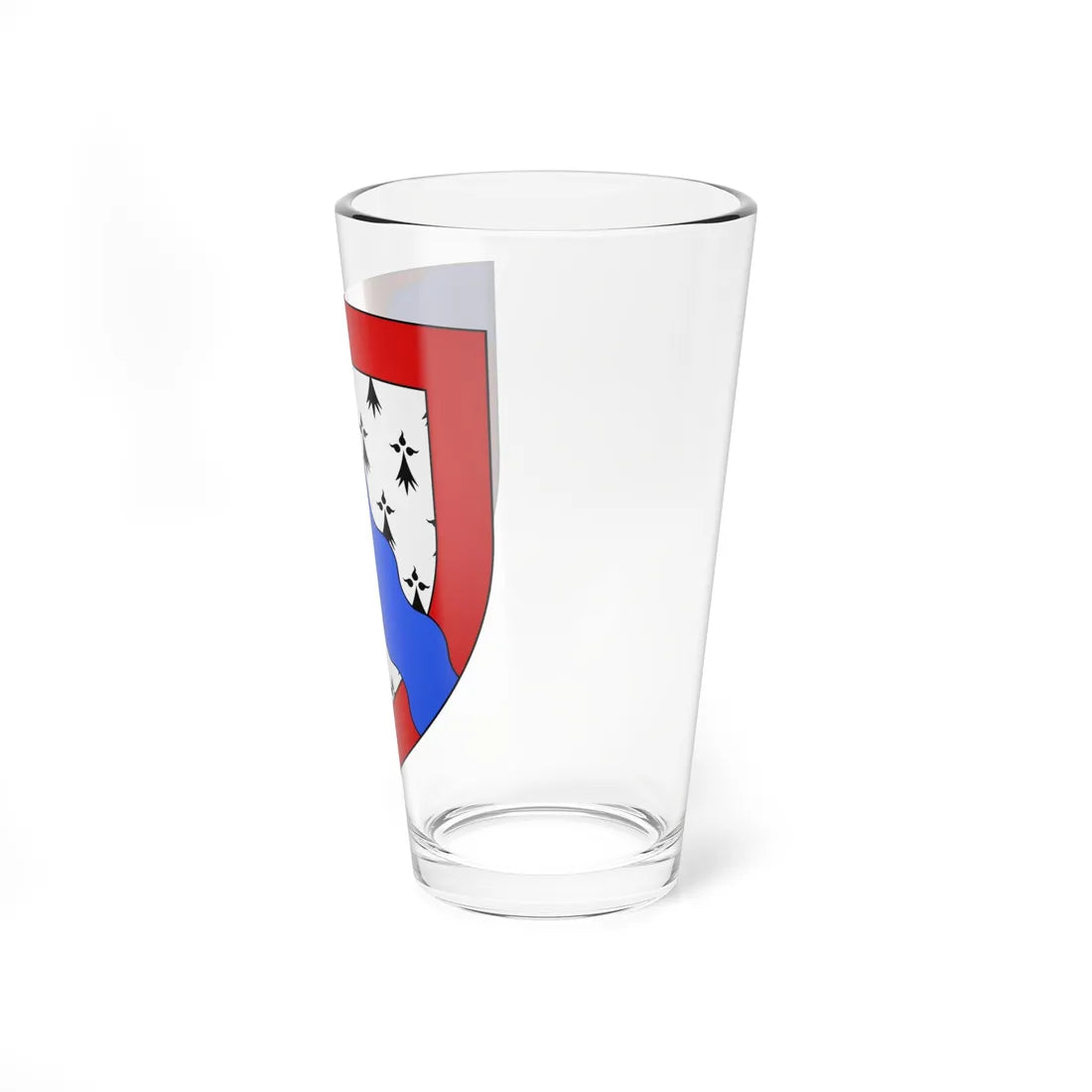 Blason département fr Corrèze proposé par Robert Louis (France) (Coat of Arms) Pint Glass 16oz - Go Mug Yourself