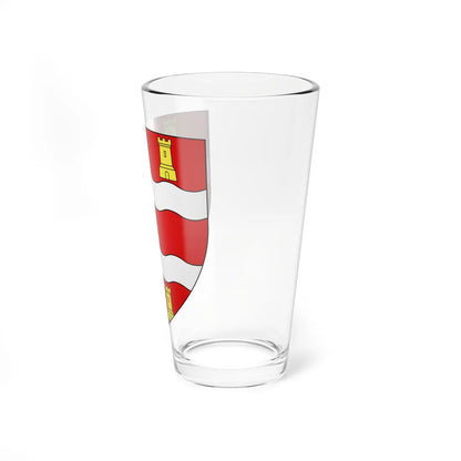 Blason département fr Deux-Sèvres (France) (Coat of Arms) Pint Glass 16oz - Go Mug Yourself