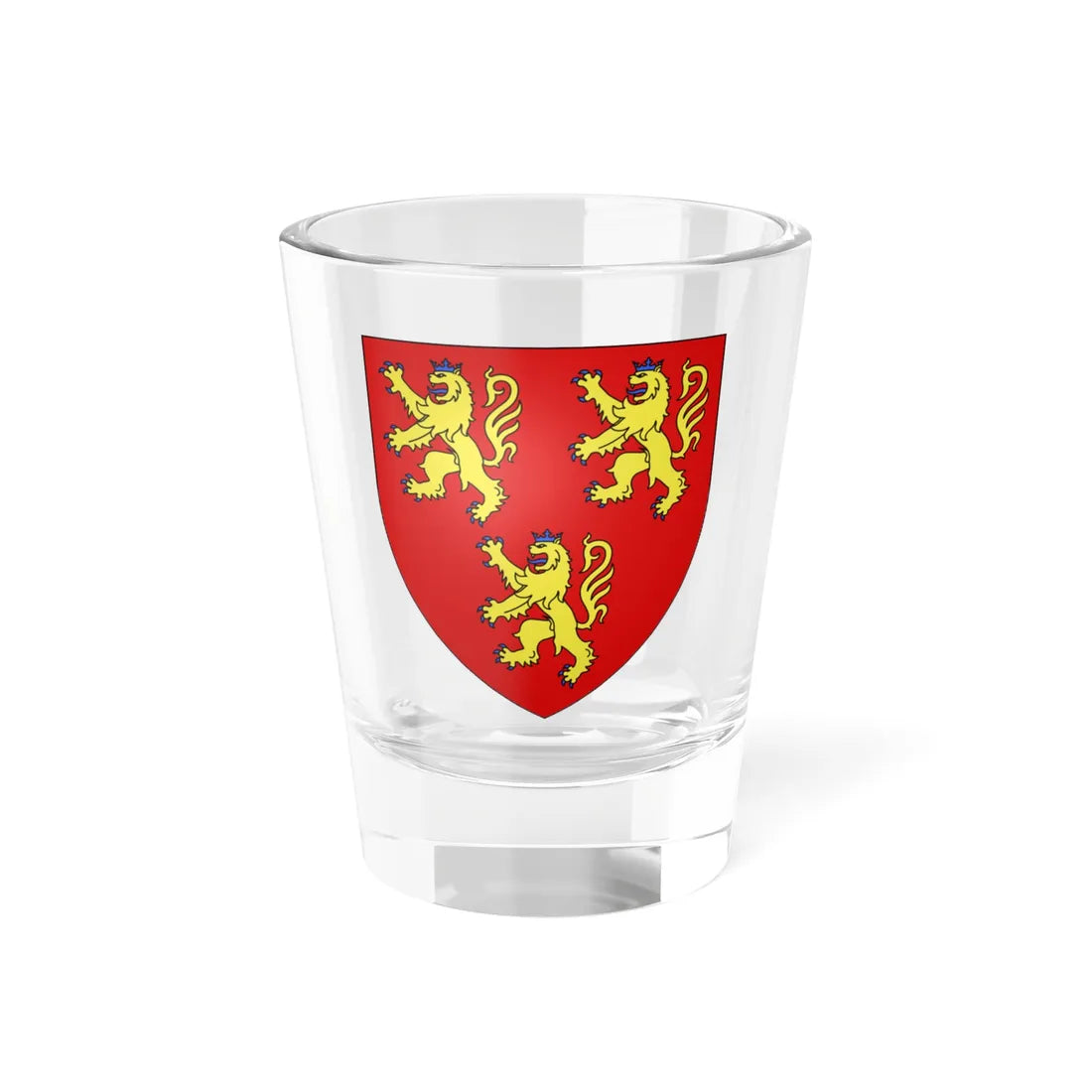 Blason département fr Dordogne (France) (Coat of Arms) Shot Glass 1.5oz 1.5oz - Go Mug Yourself