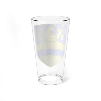 Blason département fr Doubs (France) (Coat of Arms) Pint Glass 16oz - Go Mug Yourself