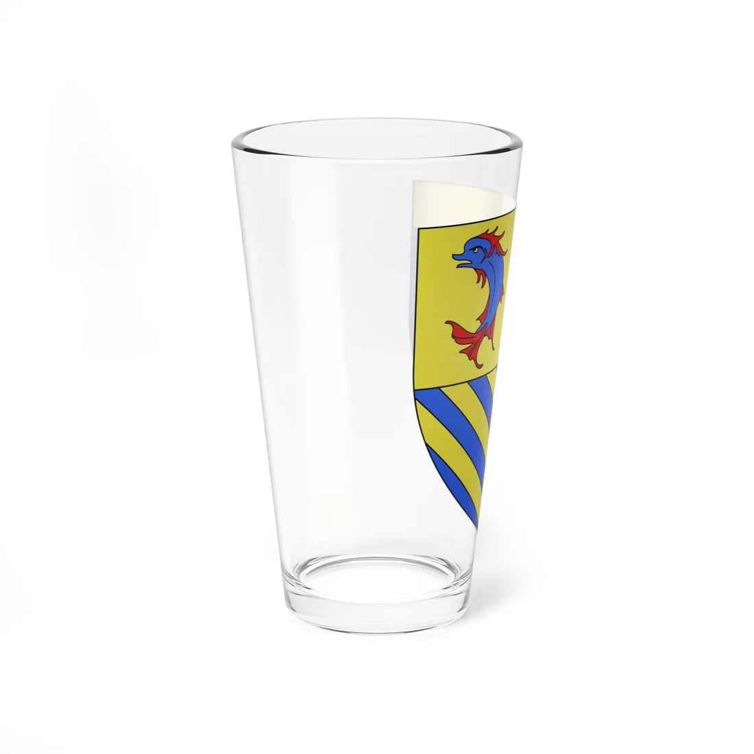 Blason département fr Drôme (France) (Coat of Arms) Pint Glass 16oz - Go Mug Yourself