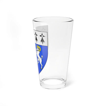Blason département fr Finistère (France) (Coat of Arms) Pint Glass 16oz - Go Mug Yourself