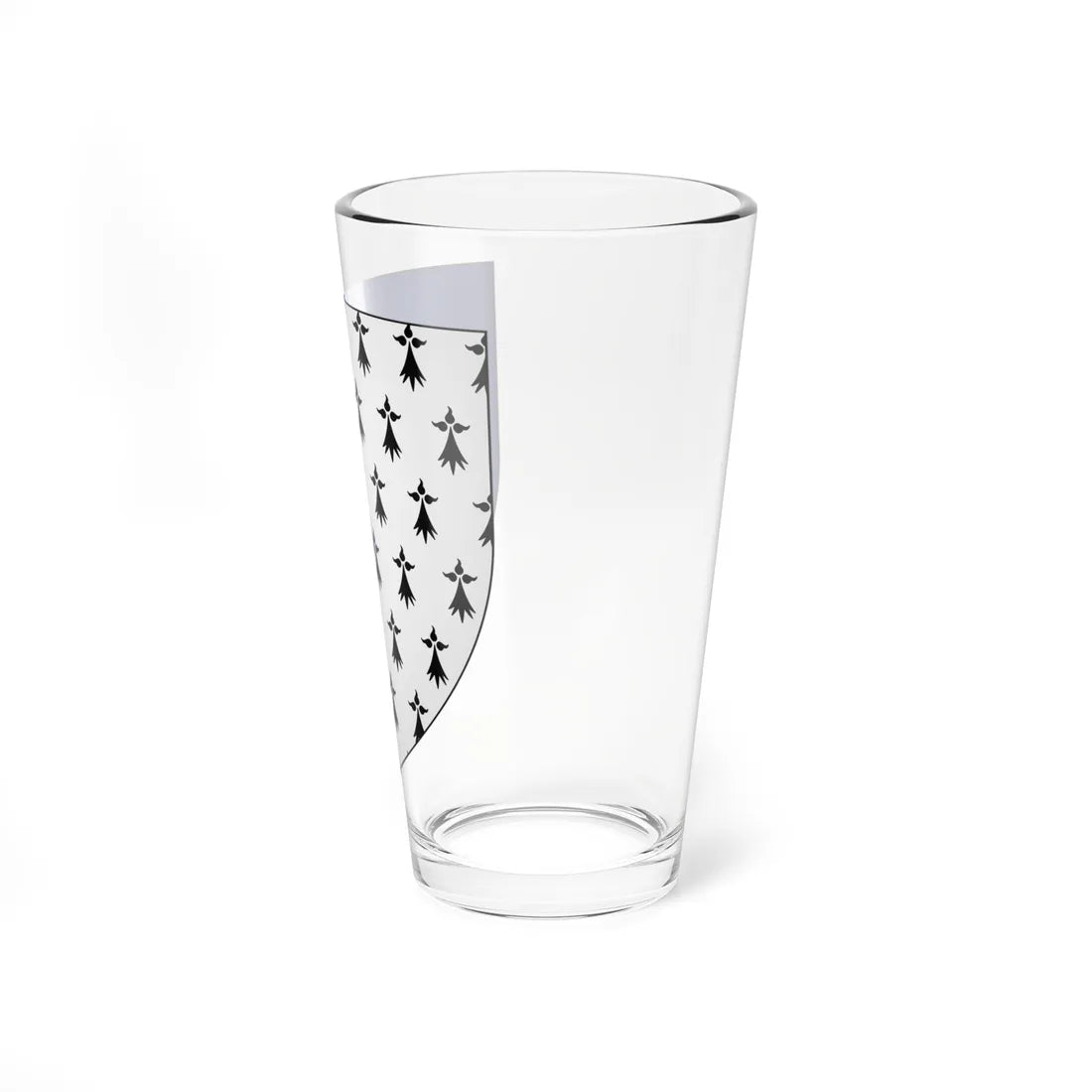 Blason département fr Finistère proposé par Robert Louis (France) (Coat of Arms) Pint Glass 16oz - Go Mug Yourself