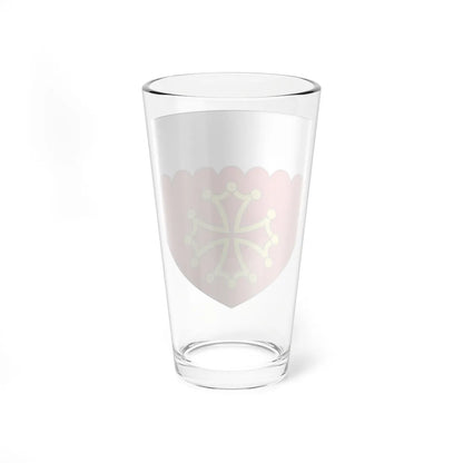 Blason département fr Gard (France) (Coat of Arms) Pint Glass 16oz - Go Mug Yourself
