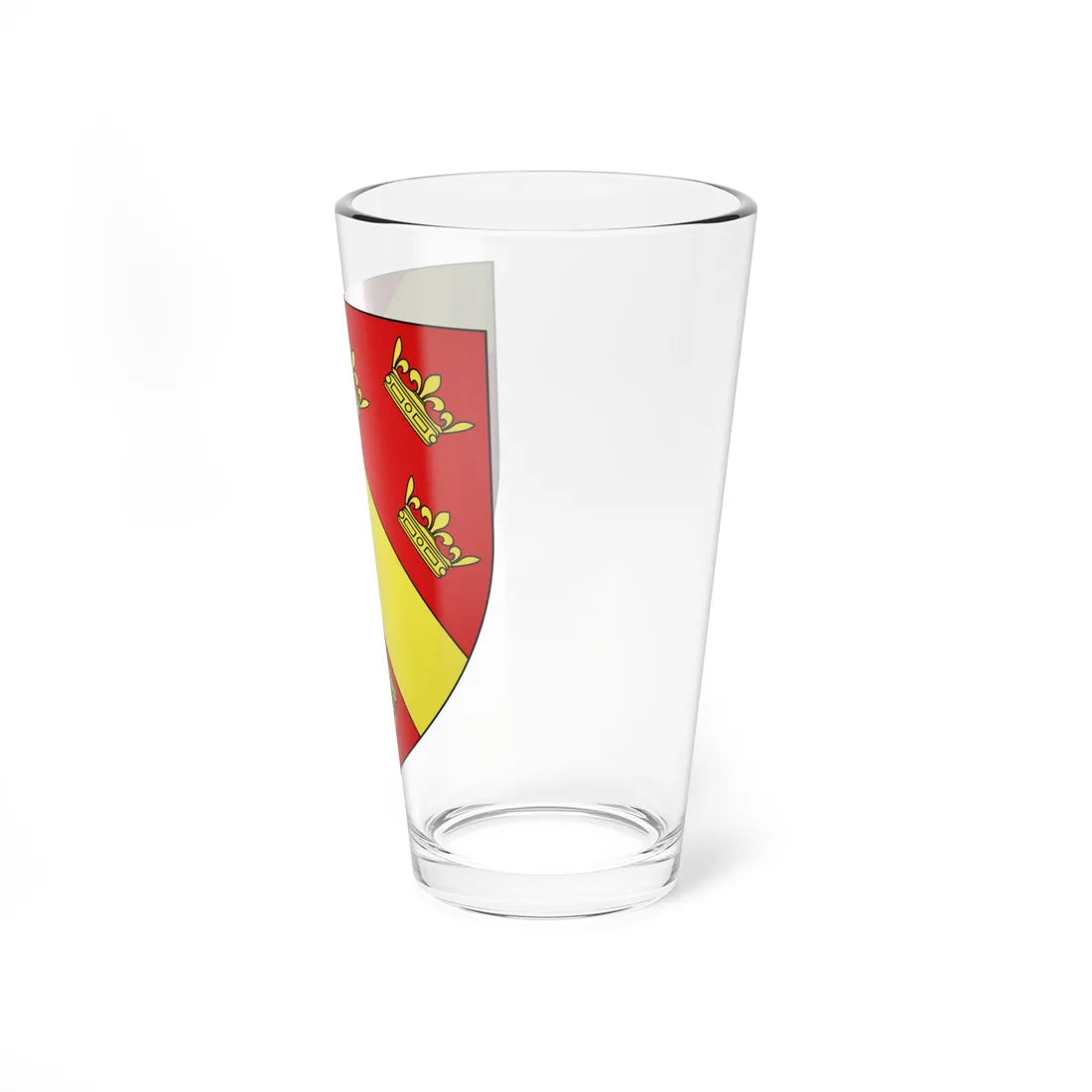 Blason département fr Haut-Rhin (France) (Coat of Arms) Pint Glass 16oz - Go Mug Yourself
