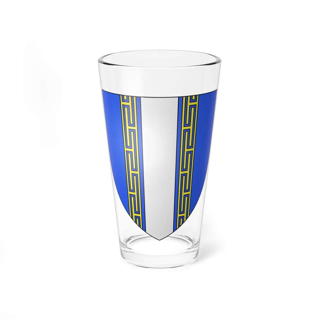 Blason département fr Haute-Marne (France) (Coat of Arms) Pint Glass 16oz 16oz - Go Mug Yourself