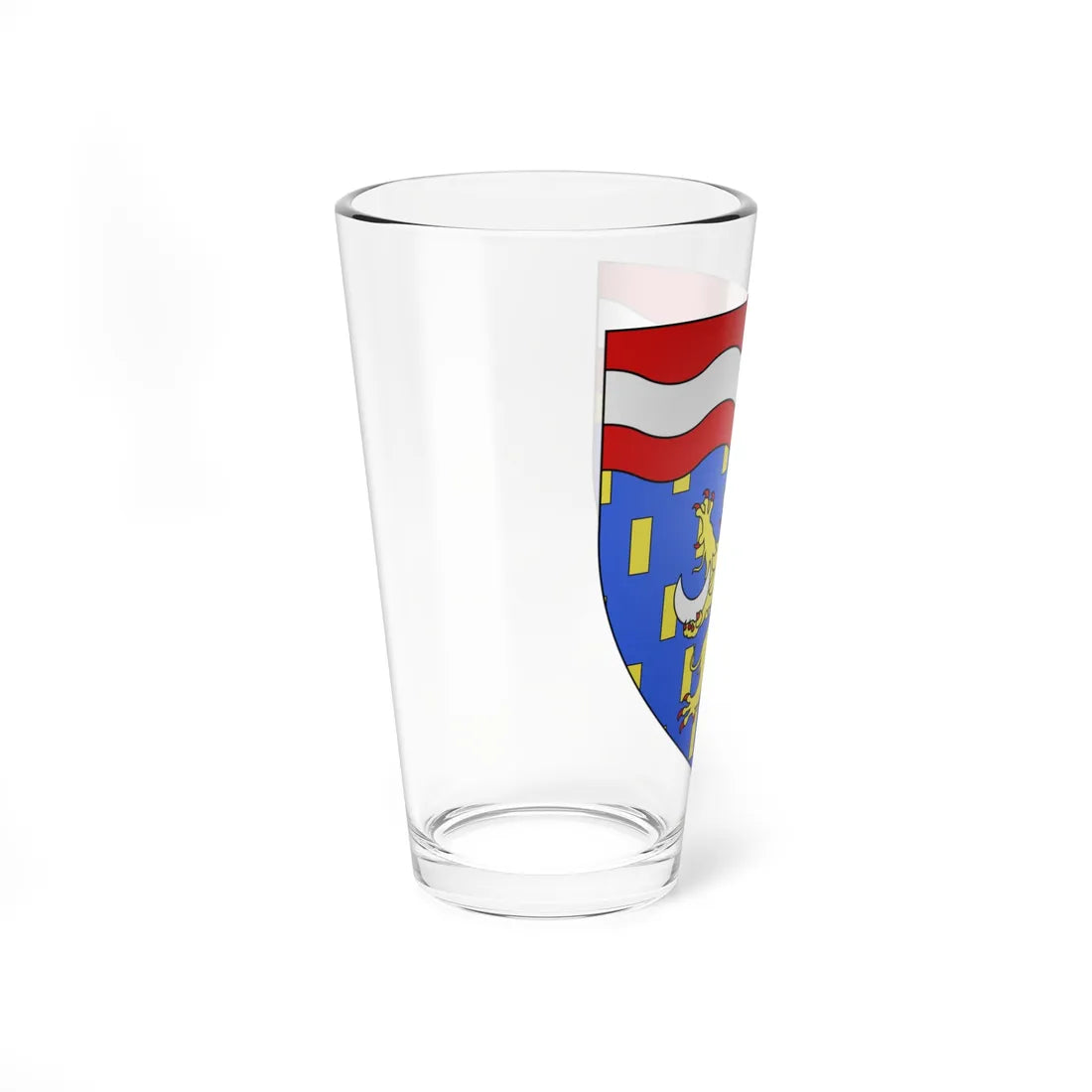 Blason département fr Haute-Saône (France) (Coat of Arms) Pint Glass 16oz - Go Mug Yourself