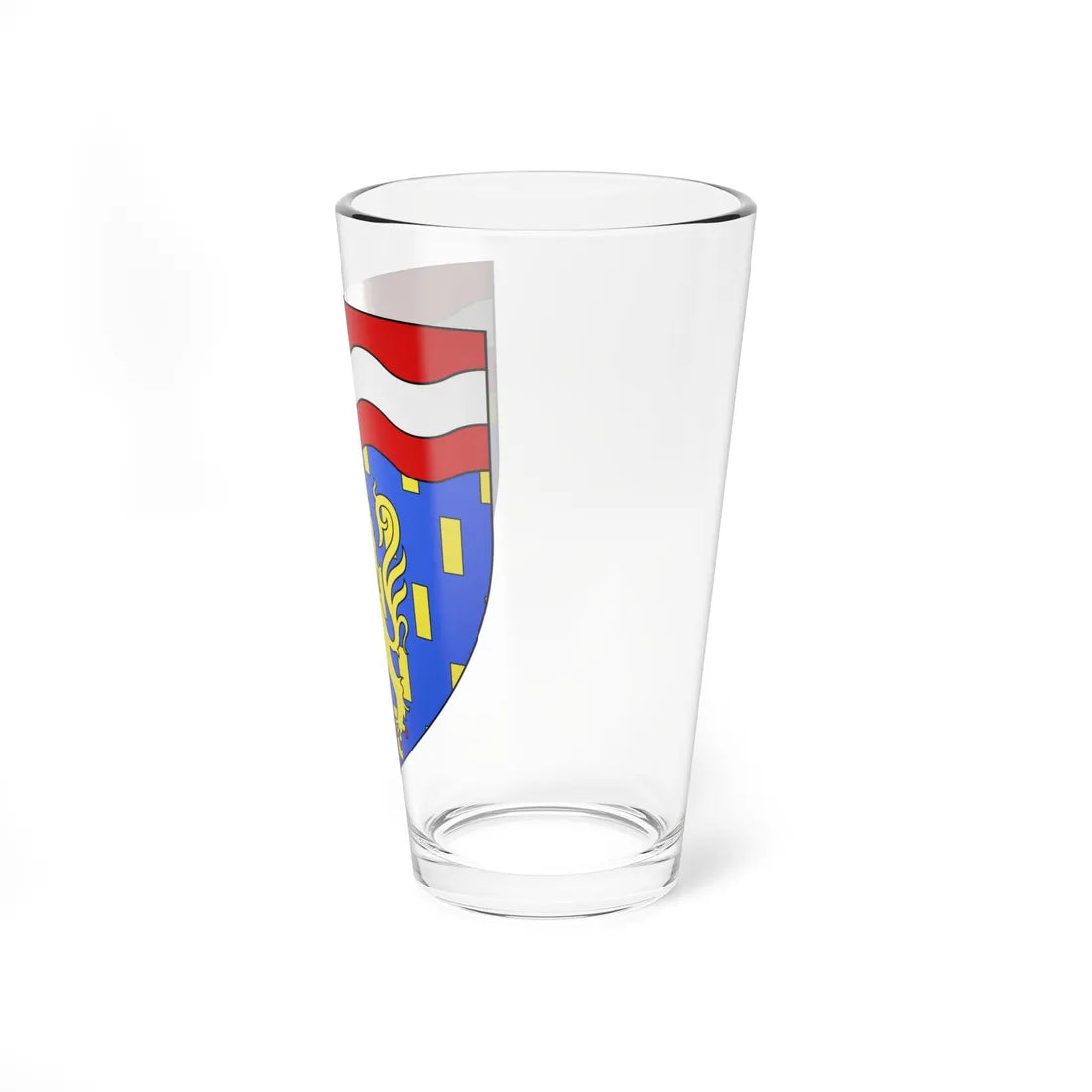 Blason département fr Haute-Saône (France) (Coat of Arms) Pint Glass 16oz - Go Mug Yourself