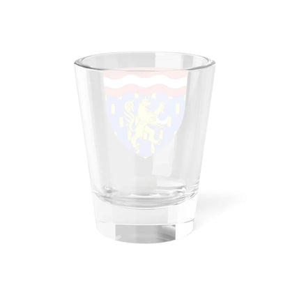 Blason département fr Haute-Saône (France) (Coat of Arms) Shot Glass 1.5oz - Go Mug Yourself