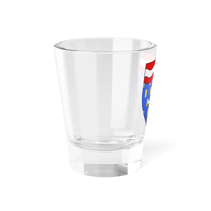 Blason département fr Haute-Saône (France) (Coat of Arms) Shot Glass 1.5oz - Go Mug Yourself