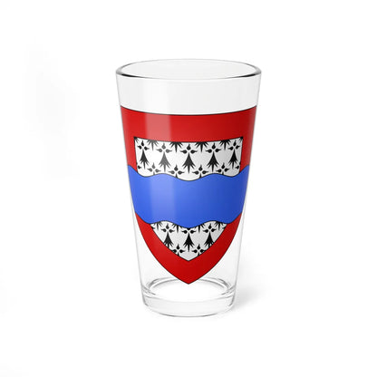Blason département fr Haute-Vienne (France) (Coat of Arms) Pint Glass 16oz 16oz - Go Mug Yourself
