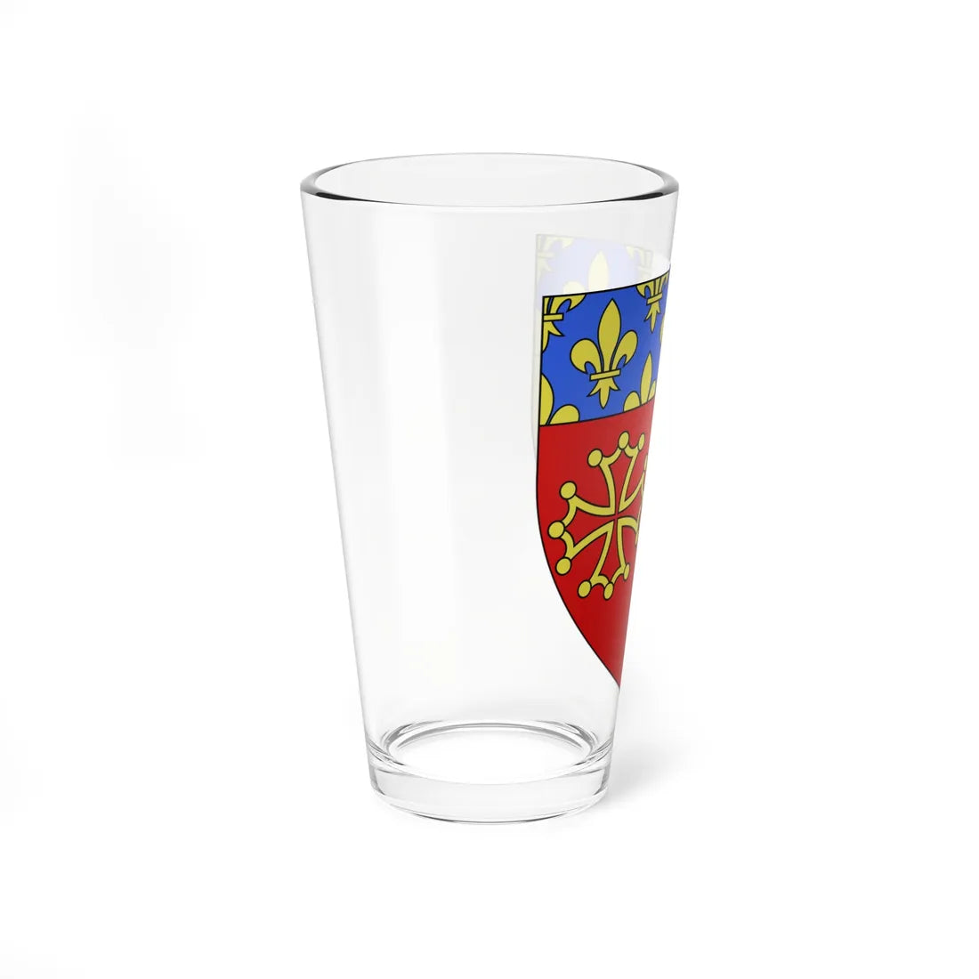 Blason département fr Hautes-Alpes (France) (Coat of Arms) Pint Glass 16oz - Go Mug Yourself