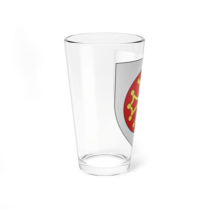 Blason département fr Hérault (France) (Coat of Arms) Pint Glass 16oz - Go Mug Yourself