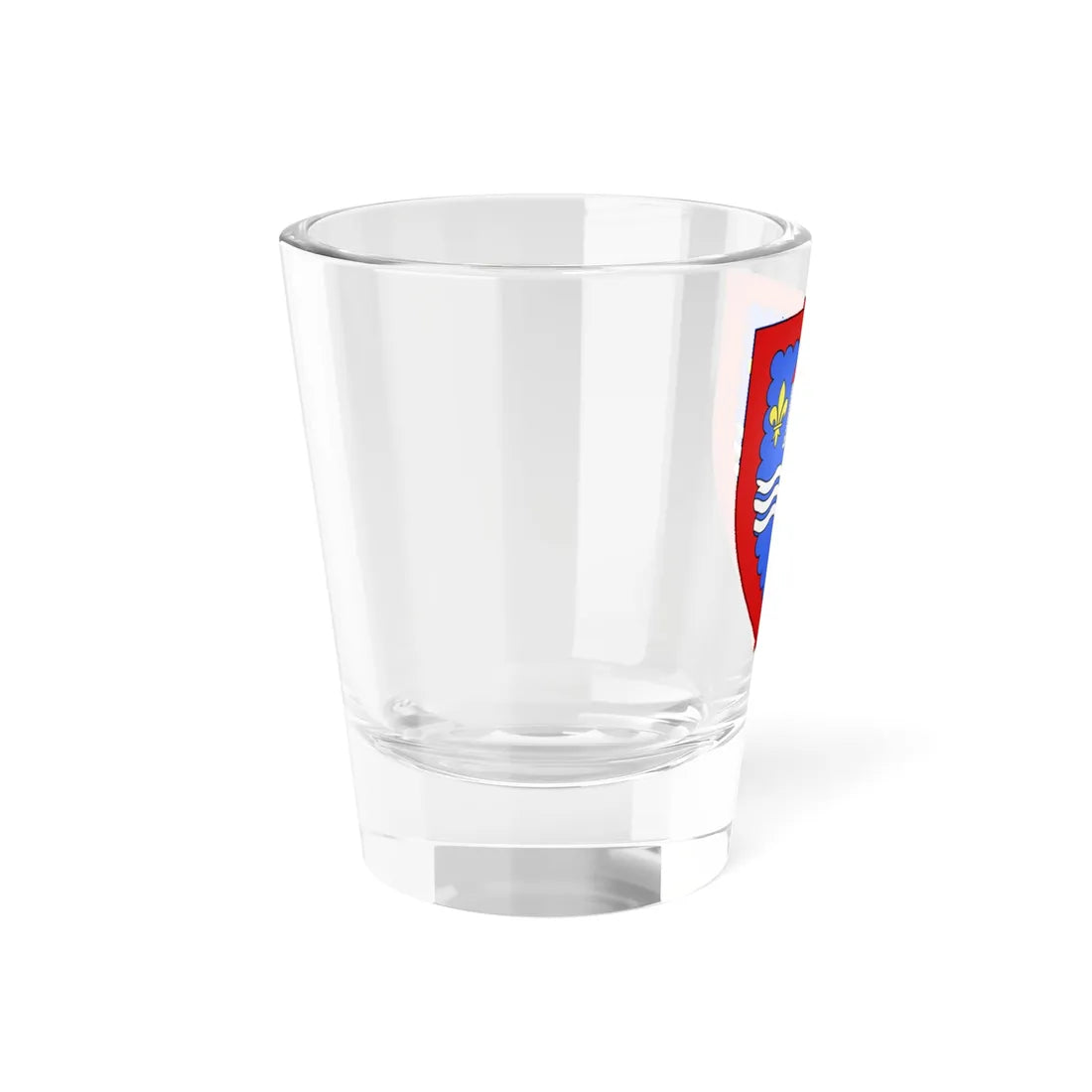 Blason département fr Indre (France) (Coat of Arms) Shot Glass 1.5oz - Go Mug Yourself
