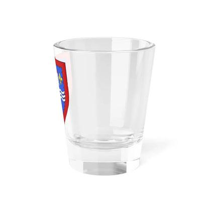 Blason département fr Indre (France) (Coat of Arms) Shot Glass 1.5oz - Go Mug Yourself