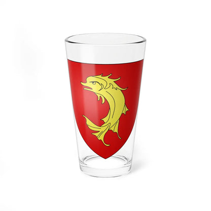 Blason département fr Loire (France) (Coat of Arms) Pint Glass 16oz 16oz - Go Mug Yourself