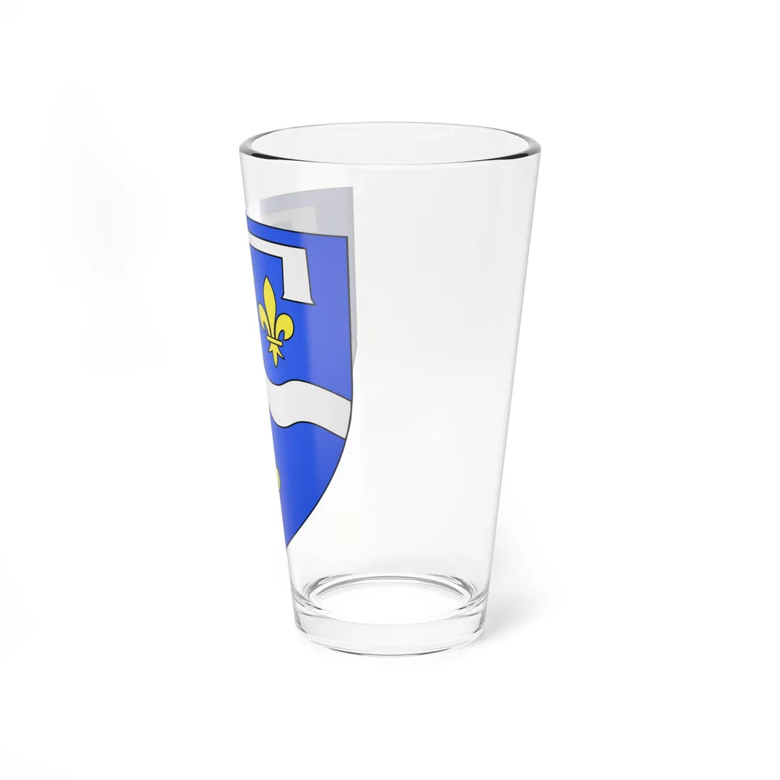 Blason département fr Loiret (France) (Coat of Arms) Pint Glass 16oz - Go Mug Yourself