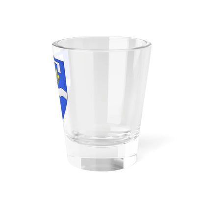 Blason département fr Loiret (France) (Coat of Arms) Shot Glass 1.5oz - Go Mug Yourself